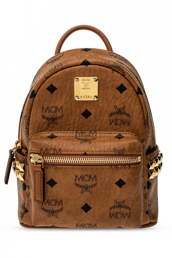 Biname fmedShops Ghana Brown Patterned backpack MCM Dsquared2 wood tote bag mirroring